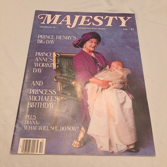 Majesty Magazine Volume 5 No 10 February 1985 Printed In England Royal Family - Picture 1 of 9